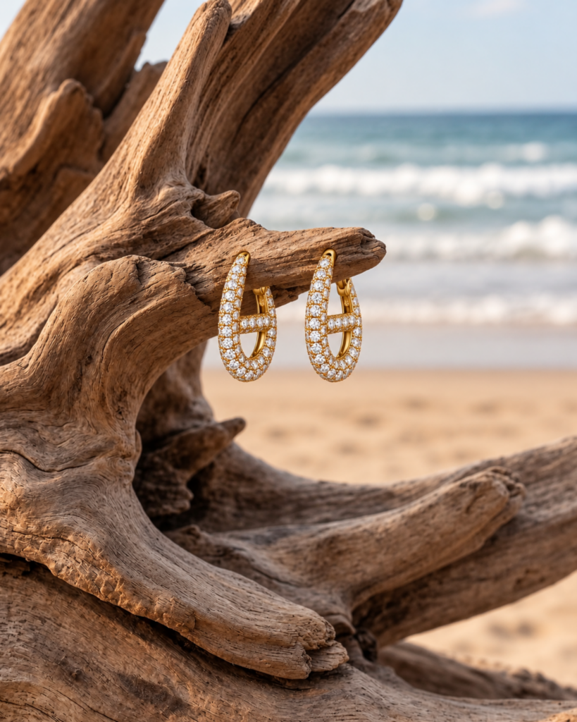 Love Loop Earrings - Gold