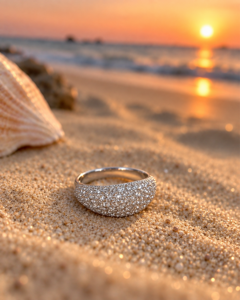 Starry Eyes Ring - US Size 8